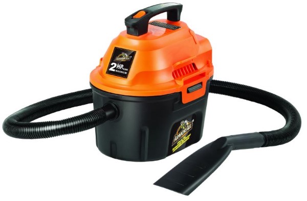 Armor All AA255 Dry/Wet Vacuum Cleaner, 2.5 gal Tank