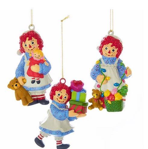 RAGGEDY ANN BLOW MOLD ORN