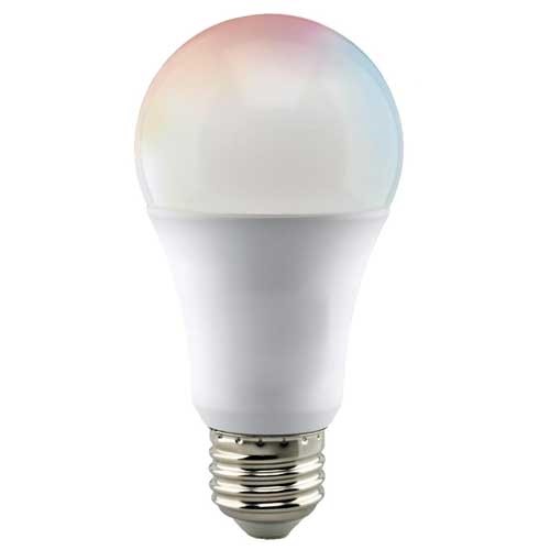 BULB 9.5W A19 LED RGB/TURNABL WH