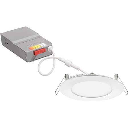 RECESSED LED RND DOWNLITE WHT 4"