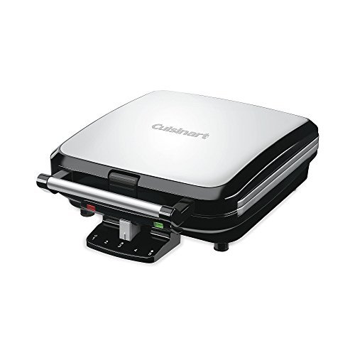 Cuisinart WAF-150 4-Slice Belgian Waffle Maker, Stainless Steel