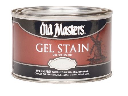 Old Masters  Gel Stain Interior Exterior Dark Walnut Pint