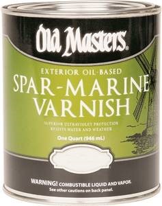 Old Masters 92504 Varnish Spar Marine Semi Gloss Quart