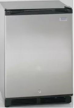 Avanti 5.2 Cu. Ft. Auto Frost Mini Fridge | Black/Stainless Steel