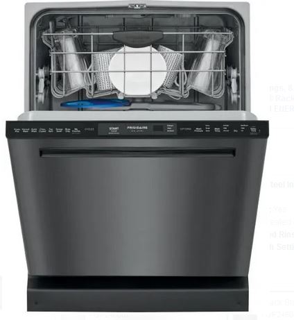 FRIGIDAIRE 24" BLK/SS DISHWASHER