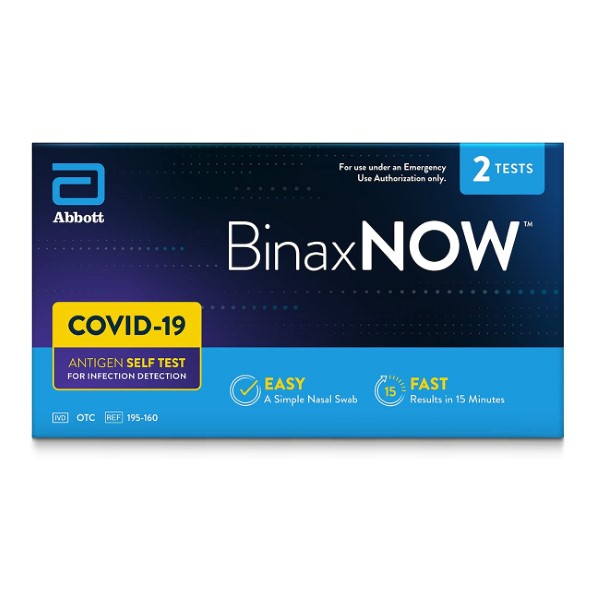 BINAXNOW COVID -19 ANTIGEN SELF TEST