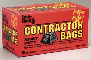 IRON HOLD 55G CONTRACTOR BAGS