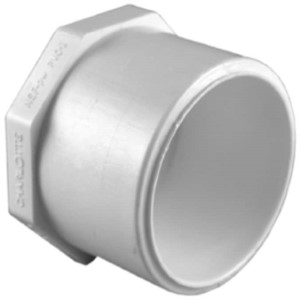 PLUG 1/2"SCH40 SLIP