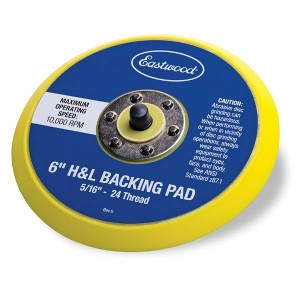 6" BACKING PAD HOOK&LOOP