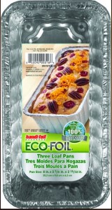 HANDI-FOIL 20316TL-15 Loaf Pan, 8 in L, 3-7/8 in W, Aluminum