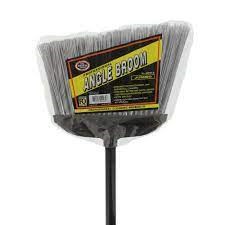 BROOM LARGE ANGLE 48" BLK HANDLE