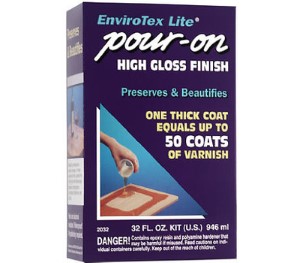 Environmental Technology Envirotex High Gloss Polymer Coating Kit Quart