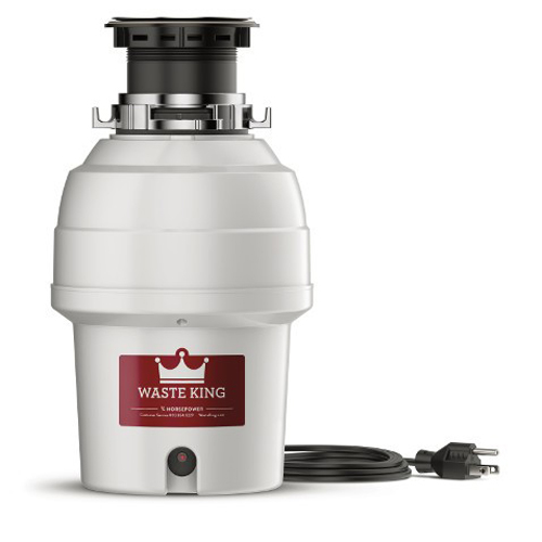 Waste King Legend L-3200 Garbage Disposer, 3/4 hp Motor, 115 V, Stainless