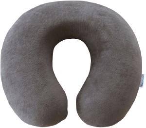 GG NECK PILLOW MEMORY FOAM GRY