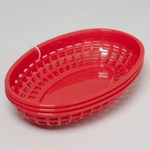 DELI BASKET 3PK/3AST SOLID CO