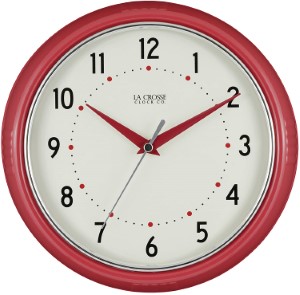 LC 9.5" RETRO DINER WALL  CLOCK