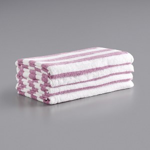 CABANA BEACH TOWEL STRIPE LAVAND