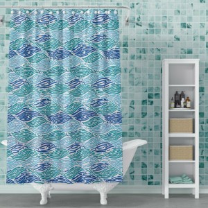 Saylor Printe Peva Curtain 70x72