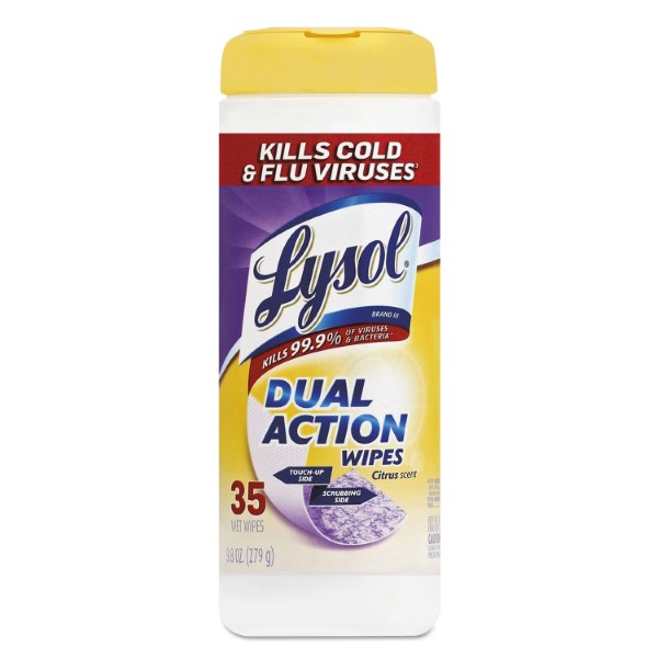 LYSOL SCRUB/WIPE DUAL ACT 35