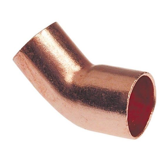 ELBOW ST 45 COPPER 1/2