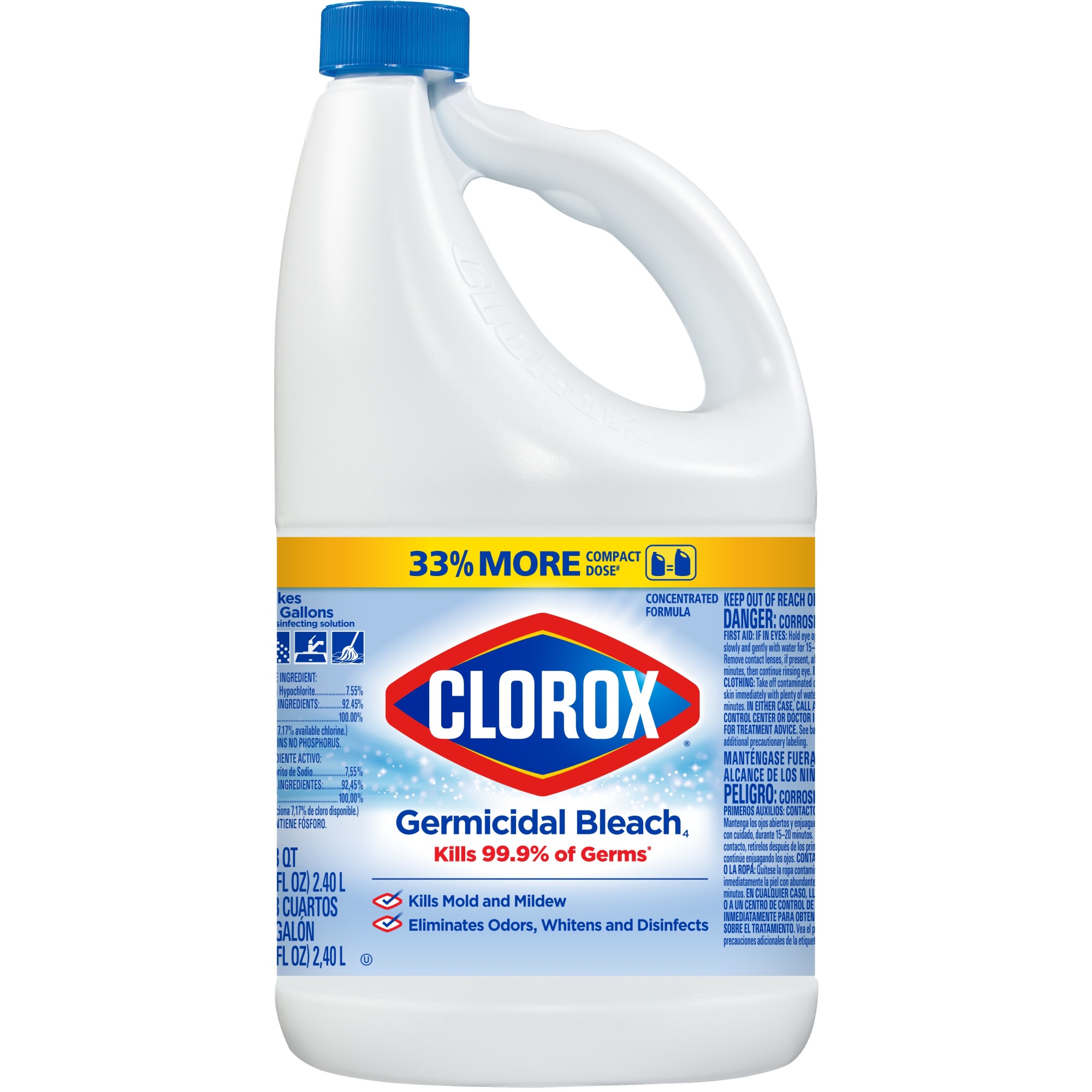 BLEACH CONCTRD LIQ REG 3 117OZ