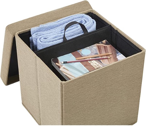 CLOSETMAID STORAGE BIN GRAYSTONE