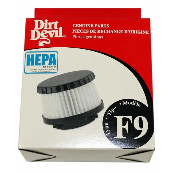 DIRT DEVIL HEPA F9 FILTER