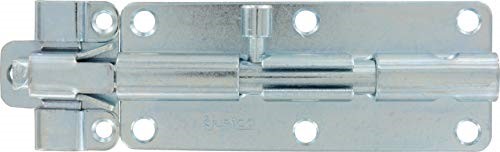 Heavy Duty Barrel Bolt, 6 inch, Zinc-Plated