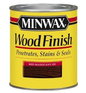 Wood Finish Semi-Transparent Red Mahogany Oil-Based Penetrating Wood Stain |