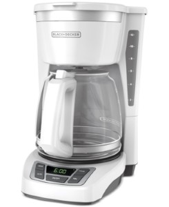 B+D 12CUP PROG COFFEE MAKER WHT