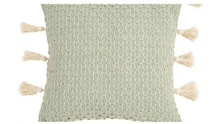 Seaglass Textured Diamond Pillow