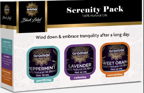 3PK ESSENTIAL OIL SERENITY 10ML