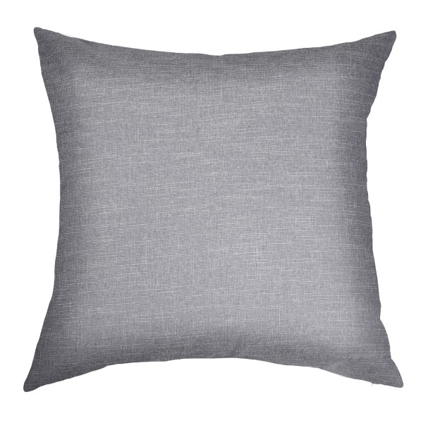 DANN FOLEY Sld Grey Tweed Pillow