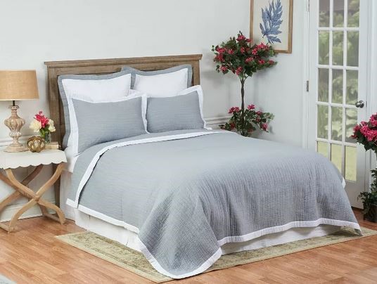 Kinsley Slate F/Q Quilt Set