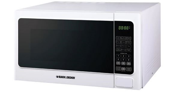 BLACK&DECKER 1.1CF MICROWAVE WHT