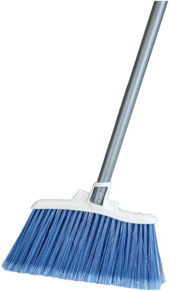 Quickie 750-4 Professional Angle Broom, Comfort-Grip Handle, Polyfiber