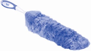 Quickie 436-3/72 Flexible Static Duster, Ergonomic Handle, Fiber Head