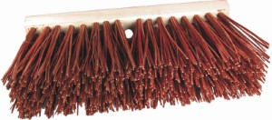 BIRDWELL 3016-6 Street Broom Head, 6-1/4 in L Trim