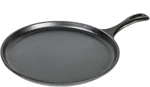 Lodge Griddle Round Iron Black