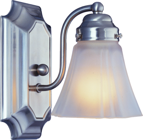 Boston Harbor Dimmable Vanity Light Fixture, (1) 60/13 W, Medium, A19/Cfl