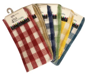 4PK DISH CLOTHS