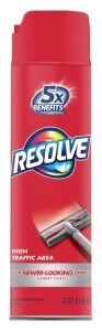 Resolve Carpet Cleaner, 22 oz Can