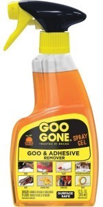 Goo Gone 2096 Goo and Adhesive Remover, Orange, 12 oz Spray Bottle