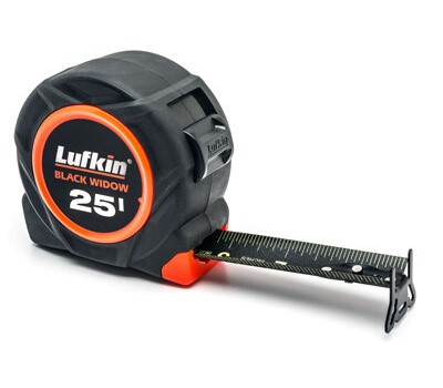 LUFKIN BLK WIDOW 25' TAPE MEASUR