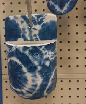 DOL SHIBORI WALL POCKETS 3ASST