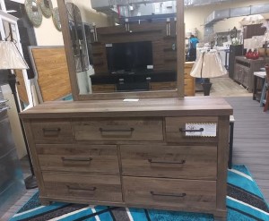 WOODCREEK DRESSER BROWN