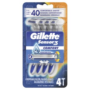 GILLETTE SENSOR3 DISPOS/RAZOR 4P