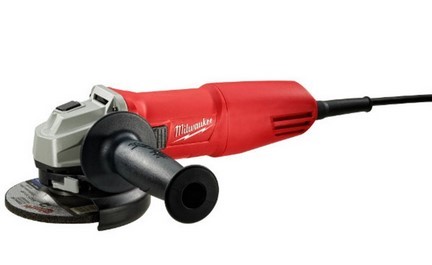 Milwaukee 7 Amp Corded 4-1/2 in. Small Angle Grinder with Sliding Lock-On