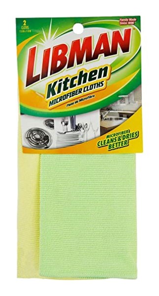 Kitchen Microfiber Cloths 2Pk