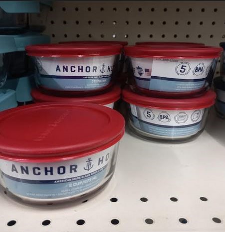 ANCHOR HOCKING 2CUP ROUND FOOD S